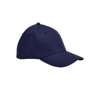 Beechfield EarthAware Organic Cotton Twill Signature Stretch Fit Cap (BC803) - Oxford Navy Blue - Small/Medium