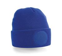 Beechfield Circular Patch Beanie One Size Bright Royal