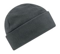 Beechfield - Elegant Design - Recycled Fleece Cuffed Beanie - Steel Grey
