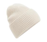 Beechfield Oversized Cuffed Beanie One Size Oatmeal