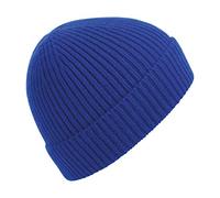 Beechfield Engineered Knit Ribbed Beanie One Size Bright Royal