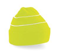 Beechfield Enhanced-Viz Beanie One Size Fluoresent Yellow