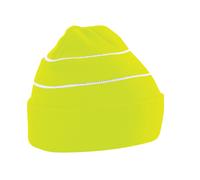Beechfield Enhanced-Viz Beanie in Yellow Beechfield Yellow One Size
