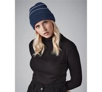 Beechfield Enhanced-Viz Beanie | Unisex | Hi Vis Options | Reflective Stripes | 4 Colours | One Size