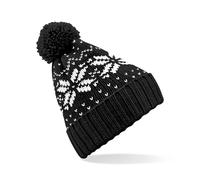 Beechfield Fair Isle snowstar® beanie B456 - Unisex, 100% Soft-Spun Acrylic