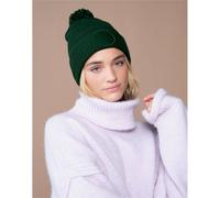 Beechfield Fan Patch Beanie | Unisex | Recycled | Lined | Pom-Pom | 6 Colours | One Size