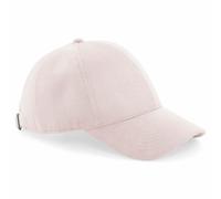 Beechfield Faux Soft Suede 6 Panel Cap Pre Curved Peak Baseball Sun Hat Unisex