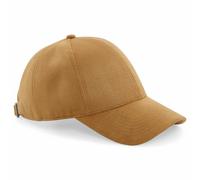 Beechfield Faux Soft Suede 6 Panel Cap Pre Curved Peak Baseball Sun Hat Unisex