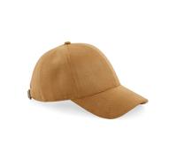 Beechfield Faux Suede 6 Panel Cap Mens Womens Hat
