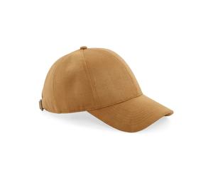 Beechfield Faux Suede 6 Panel Cap Mens Womens Hat