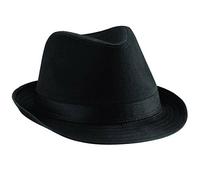Beechfield Fedora - Black - Small