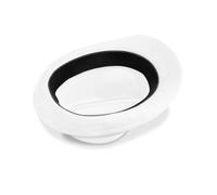 Beechfield Fedora Hat Colour=White/Black Size=L-XL