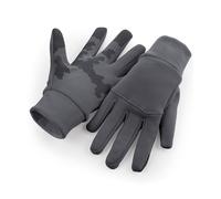 Beechfield Gloves Softshell Sport Tech Football Fit Wind Dry Touchscreen Stylish