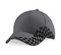 Beechfield Grand Prix cap B159 - Pre-embroidered chequer design