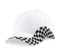 Beechfield Grand Prix cap B159 - Pre-embroidered chequer design