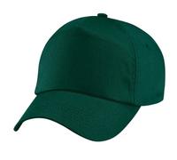 Beechfield Hat Unisex - 100% Cotton multi-coloured Bottle Green Size:One Size