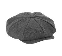 Beechfield Heritage baker boy cap B628 - Herringbone weave fabric, Fully lined