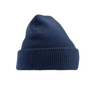 Beechfield Heritage Beanie - Double Layer Knit - French Navy