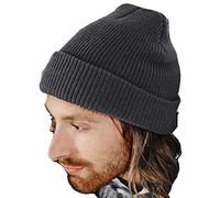 Beechfield Heritage Beanie - Graphite Grey