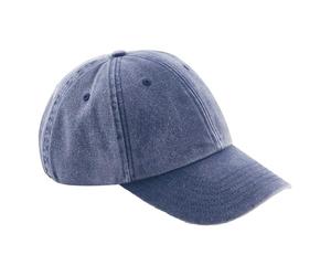 Beechfield Junior Low Profile Vintage Cap - Vintage Denim
