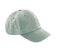 Beechfield Junior Low Profile Vintage Cap - Vintage Sage Green