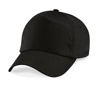 Beechfield Junior original 5 panel cap Black