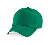 Beechfield Junior Original 5 Panel Cap Colour=Kelly Green Size=O/S