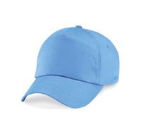 Beechfield Junior Original 5 Panel Cap Colour=Sky Blue Size=O/S