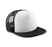 Beechfield Junior vintage snapback trucker - Padded front panel and peak