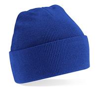 Beechfield Knitted cap, various colours - Royal Blue, Royal Blue, Men, one size