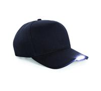 Beechfield LED Light Baseball Cap in Black Beechfield Black One Size