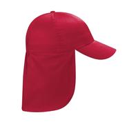 Beechfield Legionnaire Hat in Red Beechfield Red One Size