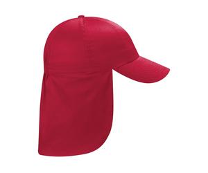 Beechfield Legionnaire Hat in Red Beechfield Red One Size