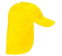 Beechfield Legionnaire Hat in Yellow Beechfield Yellow One Size