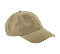 Beechfield - Low Profile 6 Panel Dad - Baseball, Running Accessories, All-Round, Sun Hat, Trucker, Mens, Womens, Unisex, Running Hat - 100% Chino Cotton Desert Sand