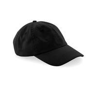 Beechfield Low Profile Cotton Chino Dad Cap (BC653) - Black - OSFA