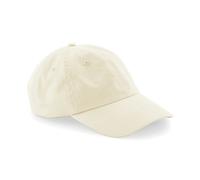 Beechfield Low Profile Cotton Chino Dad Cap (BC653) - Light Cream - OSFA