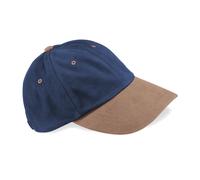 Beechfield Low-profile heavy brushed cotton cap B57 - Self-fabric strap