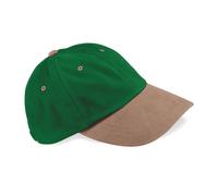 Beechfield Low-profile heavy brushed cotton cap B57 - Self-fabric strap