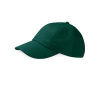 Beechfield Low Profile Heavy Drill Cap Colour=Bottle Green Size=O/S