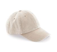 Beechfield Low-profile vintage cap B655 - TearAway label for ease of branding