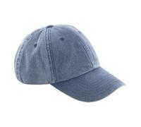 Beechfield B655 Low Profile Vintage Cap - Light Denim