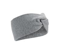 Beechfield - Luxury Soft-Touch Yarn - Twist Knit Headband (Grey Marl)