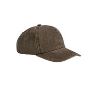 Beechfield Men's 5 Panel Relaxed Fit Cap in Brown Beechfield Brown One Size