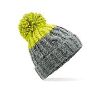 Beechfield Men's Apres Beanie in Light Grey Beechfield Light Grey One Size