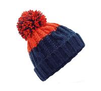 Beechfield Men's Apres Beanie in Mid Navy Beechfield Mid Navy One Size