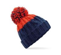Beechfield Men's Apres Beanie in Navy Beechfield Navy One Size
