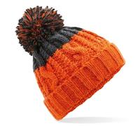 Beechfield Men's Apres Cuffed Beanie in Orange Beechfield Orange One Size