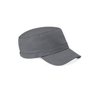 Beechfield Men's Army Cap in Mid Grey Beechfield Mid Grey One Size