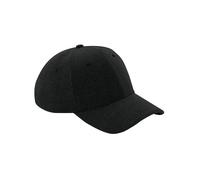 Beechfield Men's Athleisure Jersey Baseball Cap in Black Beechfield Black One Size